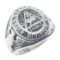 WWII US 3rd ARMORED DIVISION SPEARHEAD SILVER RING