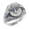 WWII US ARMY AIR FORCE STERLING SILVER LOCKET RING