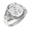 WWII US NAVY STERLING SILVER SIGNET RING