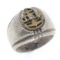WWII US NAVY STERLING SILVER SIGNET RING