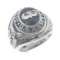 UNITED STATES ARMY AIRBORNE SILVER SIGNET RING