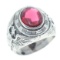 UNITED STATES NAVY STERLING SILVER SIGNET RING