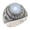 UNITED STATES NAVY STERLING SILVER SIGNET RING