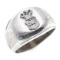 US AIR FORCE SECURITY STERLING SILVER SIGNET RING