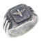 US ARMY AIR CORPS STERLING SILVER SIGNET RING