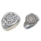 US COAST GUARD STERLING SILVER SIGNET RINGS