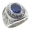 UNITED STATES NAVY STERLING SILVER SIGNET RING