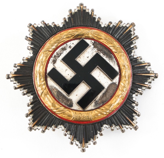 WWII GERMAN CROSS IN GOLD By ZIMMERMAN