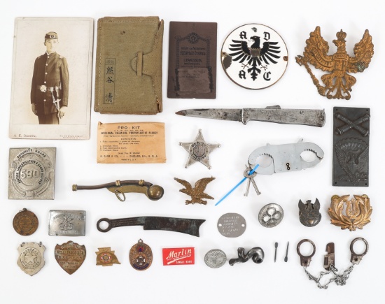 19th C. - COLD WAR WORLD MILITARY INSIGNIA LOT