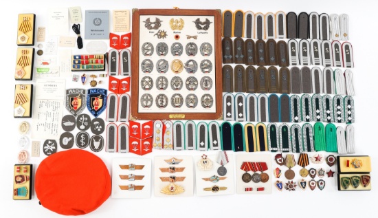 COLD WAR WEST / EAST GERMAN & SOVIET INSIGNIA