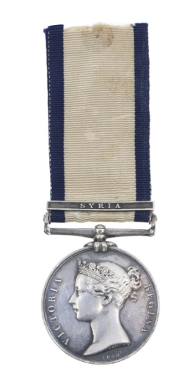 UNITED KINGDOM NAVAL SERVICE NAMED SILVER MEDAL