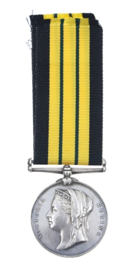 BRITISH QUEEN VICTORIA ASHANTI SILVER MEDAL