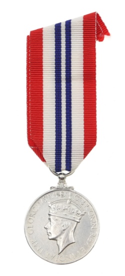 UNITED KINGDOM GEORGE VI COURAGE & FREEDOM MEDAL