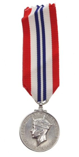 UNITED KINGDOM GEORGE VI COURAGE & FREEDOM MEDAL