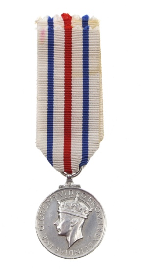 UNITED KINGDOM GEORGE VI SERVICE & FREEDOM MEDAL