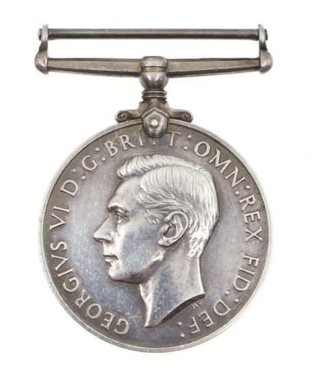 BRITISH GEORGE VI ROYAL NAVY LONG SERVICE MEDAL