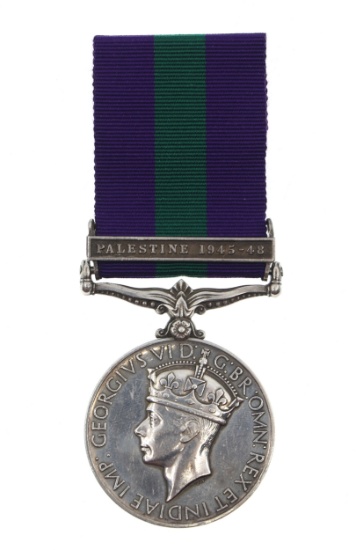 UNITED KINGDOM GEORGE VI GEN. SERVICE SILVER MEDAL