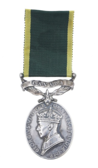 GEORGE VI EFFICIENCY CANADIAN ARMY MED CORPS MEDAL