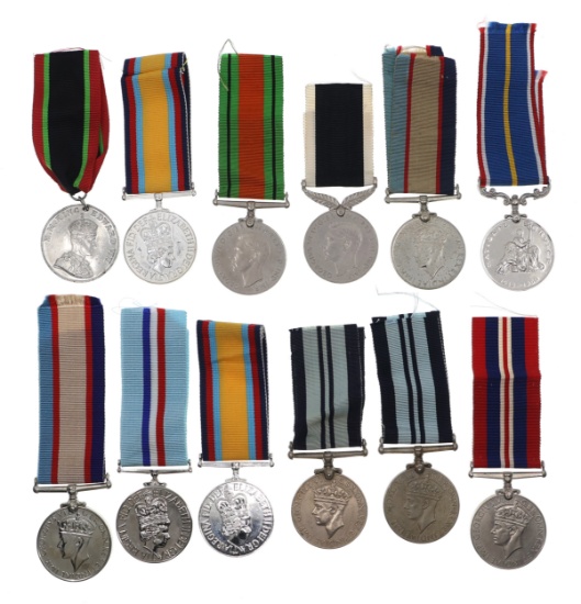 WWII - MODERN UNITED KINGDOM & WORLD MEDALS