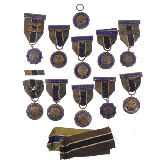 1910s-1920s AMERICAN LEGION MEDALS - POST