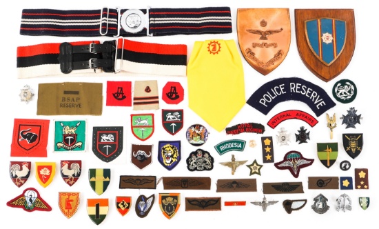 RHODESIAN & SOUTH AFRICAN PATCHES & INSIGNIA