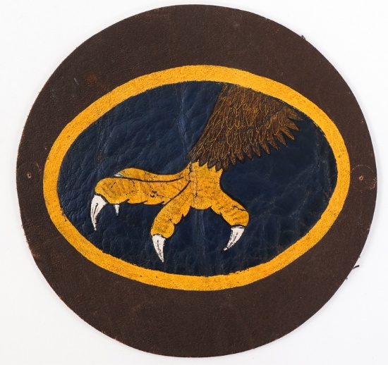 WWII AAF 33rd FIGHTER SQUADRON LEATHER PATCH