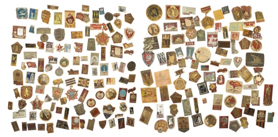 SOVIET RUSSIA LAPEL PINS BONANZA