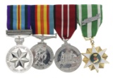 VIETNAM WAR ERA AUSTRALIAN MOUNTED MEDALS BAR