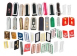 WWII GERMAN COLLAR TAB & SHOULDER BOARD LOT
