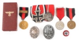 WWII GERMAN NSDAP / WERMACHT MEDALS & BADGES