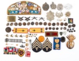 WWI - COLD WAR WORLD MILITARY INSIGNIA LOT