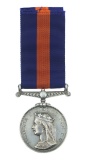 UNITED KINGDOM NEW ZEALAND WARS NAMED SILVER MEDAL