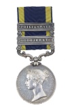BRITISH INDIA QUEEN VICTORIA PUNJAB SILVER MEDAL