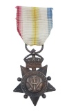 BRITISH KABUL TO KANDAHAR STAR NAMED BRONZE MEDAL