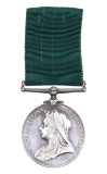 BRITISH VICTORIAN COLONIAL AUXILIARY FORCES MEDAL