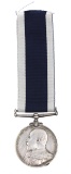 BRITISH EDWARD VII ROYAL NAVAL LONG SERVICE MEDAL
