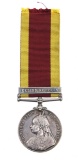 BRITISH VICTORIAN CHINA WAR SILVER NAMED MEDAL