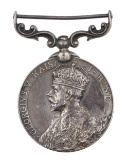 BRITISH INDIA KING GEORGE V SILVER MEDAL