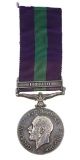 BRITISH GEORGE V GENERAL SERVICE IRAQ SILVER MEDAL