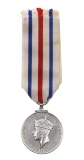 UNITED KINGDOM GEORGE VI SERVICE & FREEDOM MEDAL