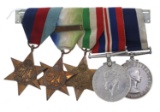 WWII UNITED KINGDOM NAMED MEDALS BAR