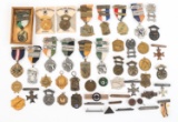 WWII - COLD WAR CIVILIAN & MILITARY MARKSMAN BADGE