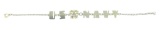10K GOLD US NAVY SWEETHEART BRACELET