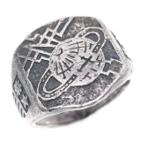 WWII US ARMY AIRWAYS COMMUNICATION SYSTEMS RING