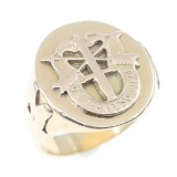 COLD WAR US ARMY SPECIAL FORCES 10K SIGNET RING