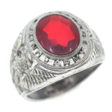 WWII US ARMY STERLING SILVER SIGNET RING