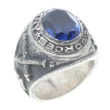 US 3rd ARMORED DIVISION SILVER SIGNET RING