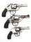 IVER JOHNSON TOP BREAK REVOLVERS LOT OF 3