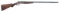 T. BARKER 12 GAUGE SIDE BY SIDE HAMMER SHOTGUN