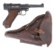 WWI GERMAN DWM MODEL 1916 9mm LUGER PISTOL
